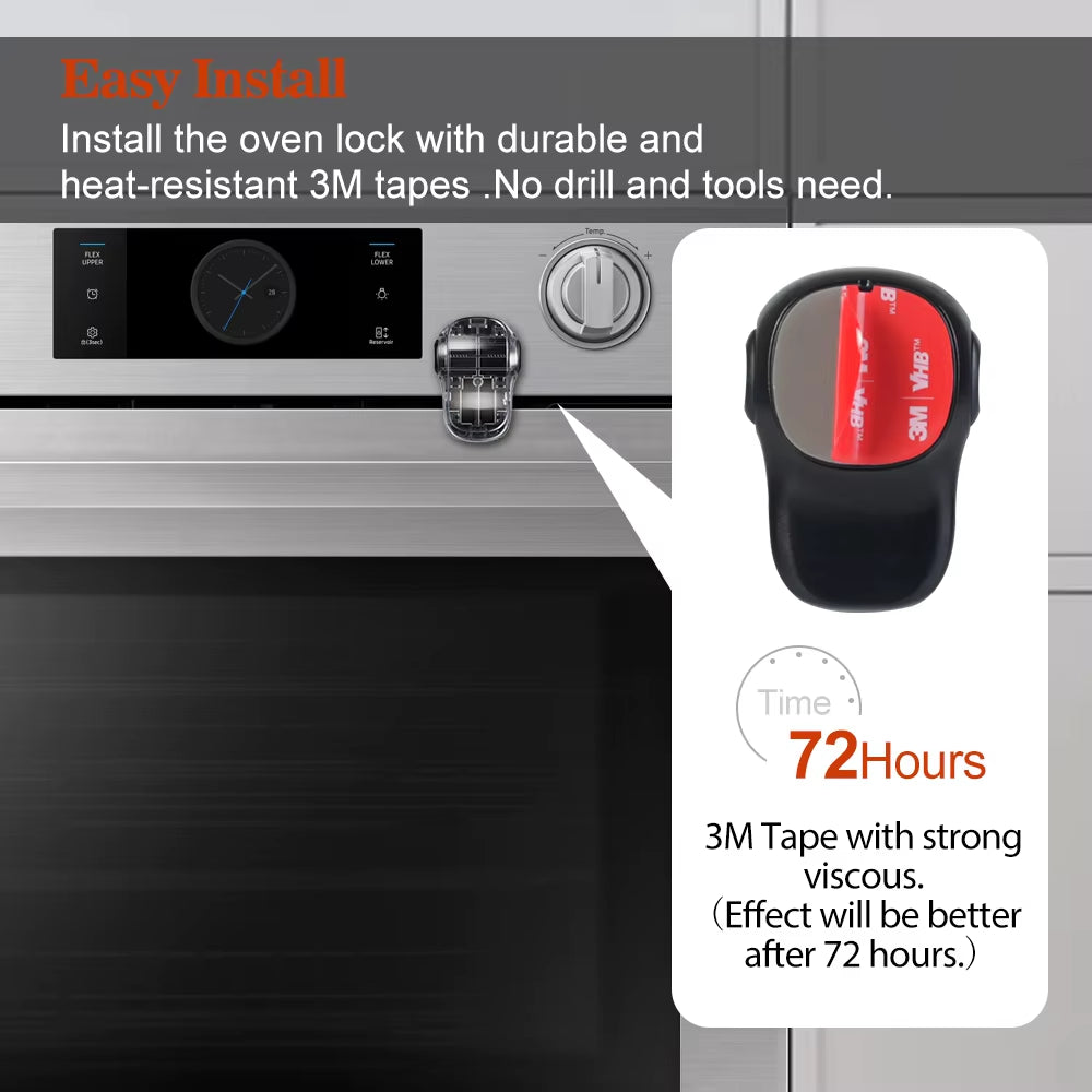 Oven Lock with New Design for Baby Safety 