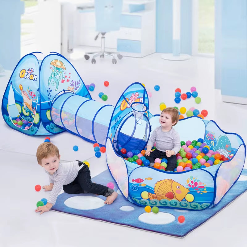 3 in 1 Portable Children Ball Pool Baby Ballon Playpen