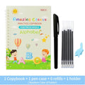 Reusable English Writing Practice Book for Kids 