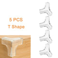 5Pcs/10Pcs Baby Safety Silicone Protector Table Corner Edge 