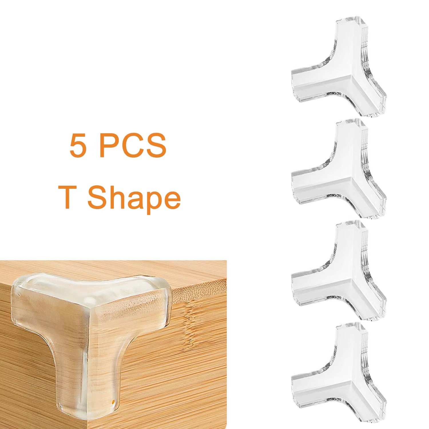 5Pcs/10Pcs Baby Safety Silicone Protector Table Corner Edge 