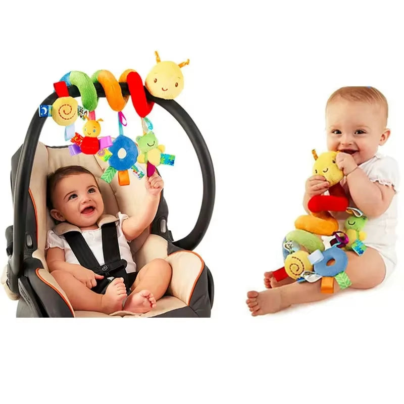 Cute Activity Musical Spiral Crib Stroller Hanging Toy