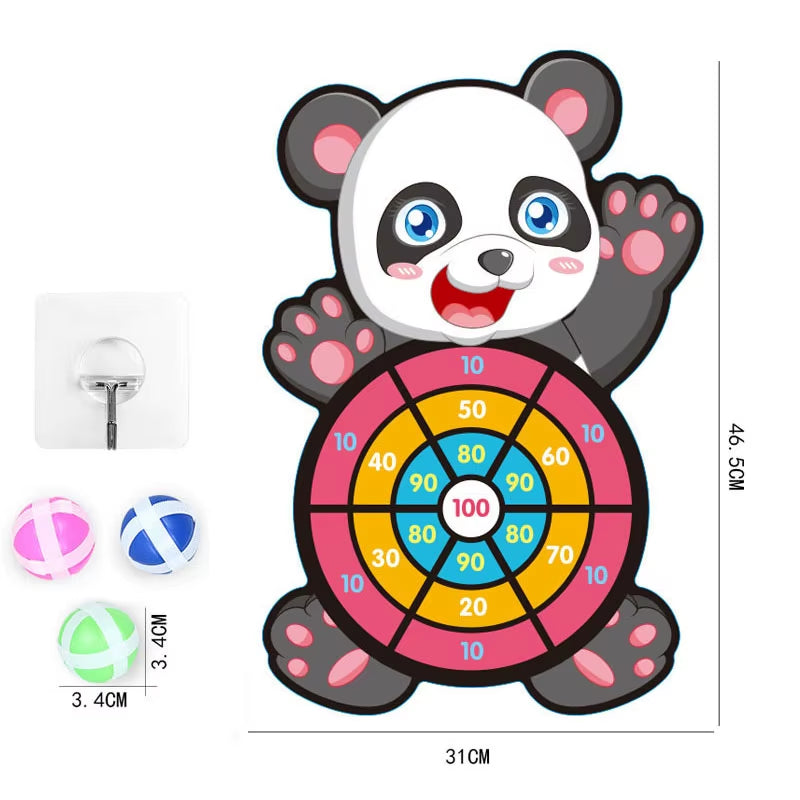 Children'S Dart Board Games Dartboard with Sticky Balls