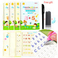 Reusable English Writing Practice Book for Kids 