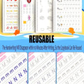 Reusable English Writing Practice Book for Kids 