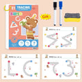 Montessori Drawing Book Reusable Magic Children Practice Copybook 