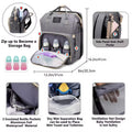 Lightweight Portable Folding Crib Bed Large-Capacity Travel Maternity Bags