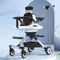 Lightweight Twin Baby Stroller – High View, Foldable & Adjustable