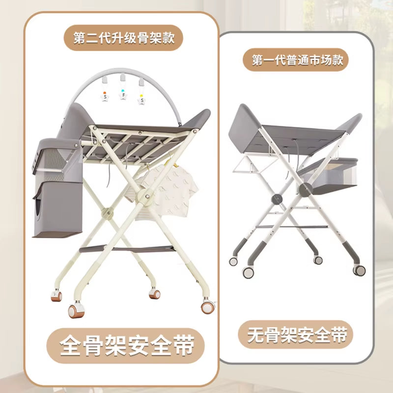 Foldable Diaper-Changing Table 