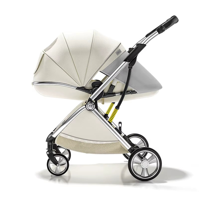 Luxury Egg-Shaped Baby Stroller – Lightweight & Compact