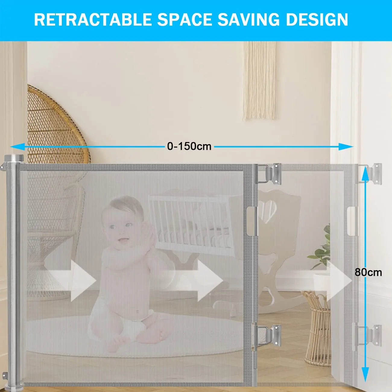 Retractable Baby Gates