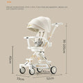 Children'S Stroller Baby Carriage Can Sit, Lie down and Sleep 3 Modes Two-Way Folding Baby Stroller Walking Stroller