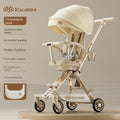 Children'S Stroller Baby Carriage Can Sit, Lie down and Sleep 3 Modes Two-Way Folding Baby Stroller Walking Stroller