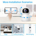 FHD Wireless Smart Auto Tracking Baby Monitor Two Way Audio