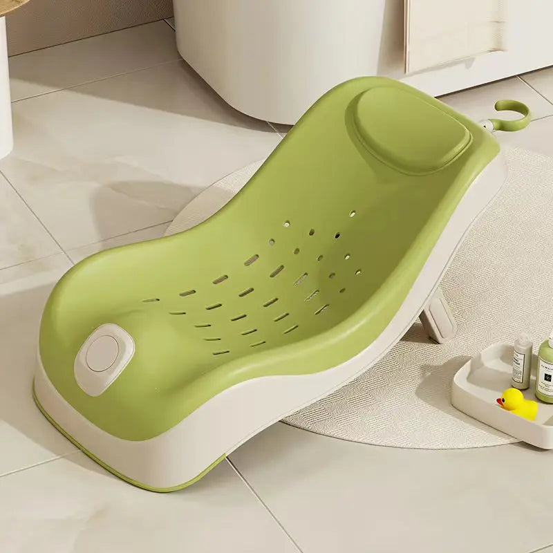 Real-Time Temperature Silicone Baby Bathtub 