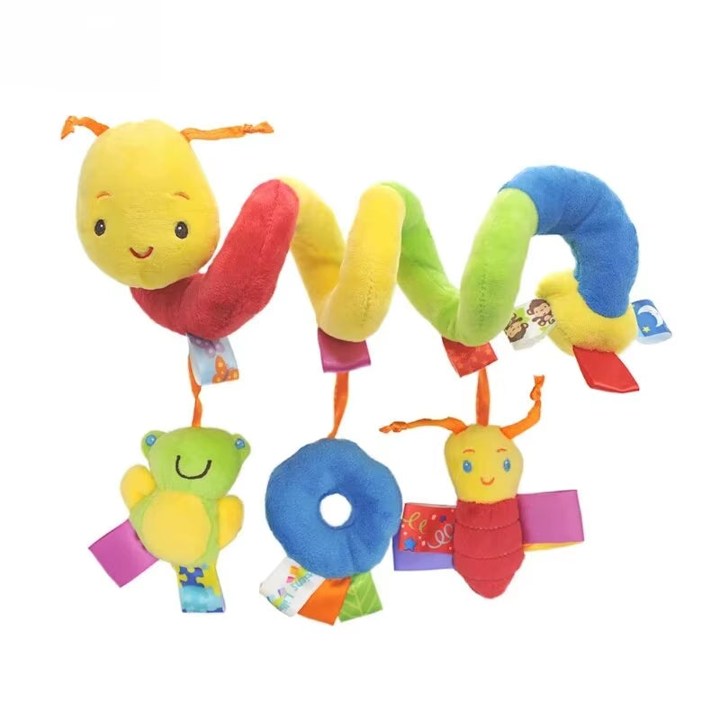 Cute Activity Musical Spiral Crib Stroller Hanging Toy