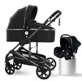 Baby Stroller 3 in 1 Stroller Folding Two-Sided 