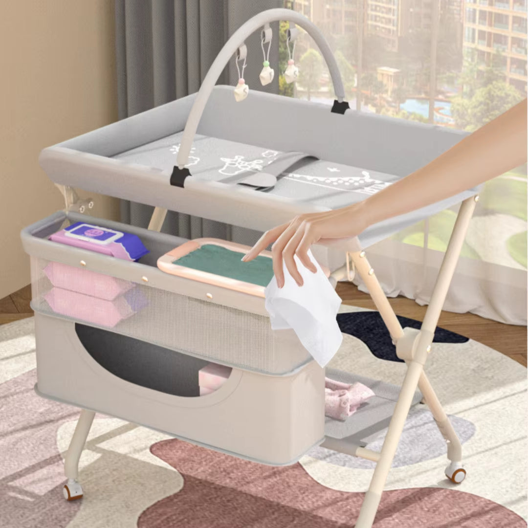 Foldable Diaper-Changing Table 