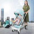 Baby Stroller 3 in 1 Stroller Folding Two-Sided 