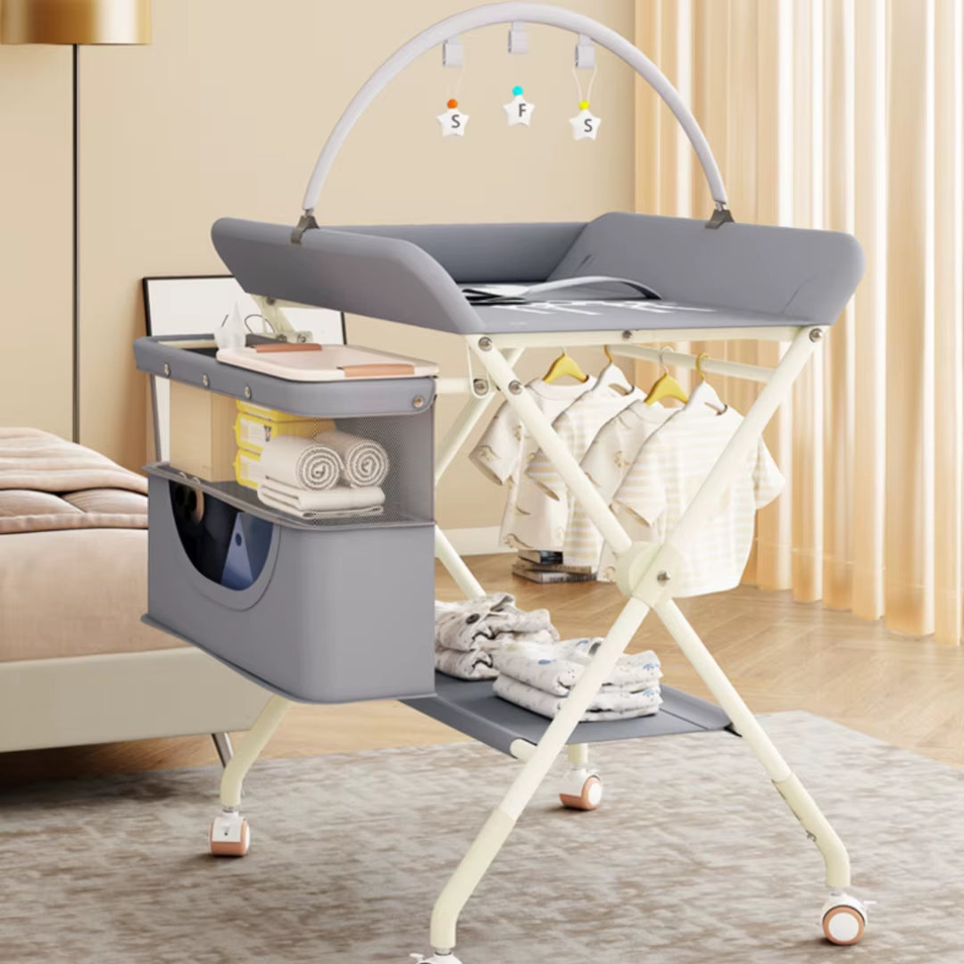 Foldable Diaper-Changing Table 